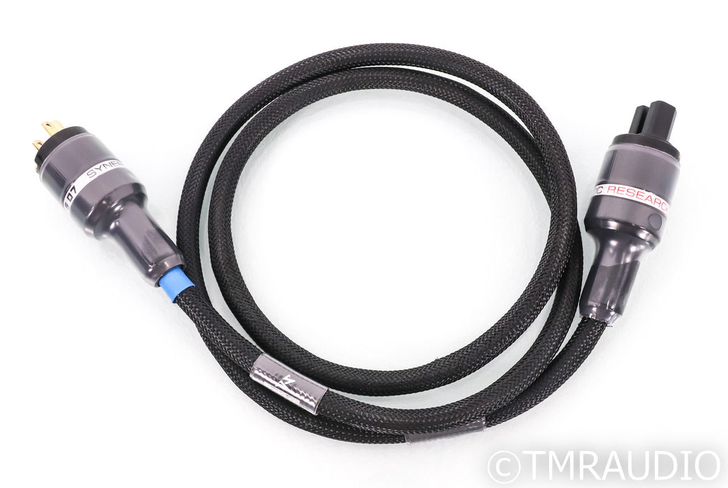 Synergistic Research UEF Bue Power Cable; 5ft AC Cord; SR-UEF