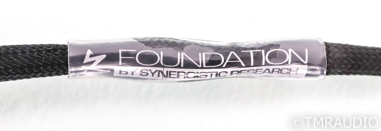 Synergistic Research Foundation Speaker Cables; 8ft Pair