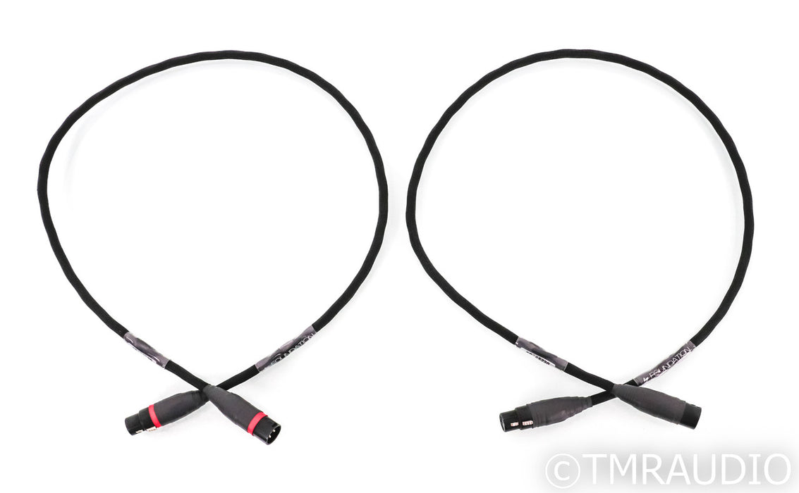 Synergistic Research Foundation XLR Cables; 1m Pair