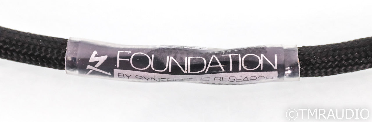 Synergistic Research Foundation XLR Cables; 1m Pair