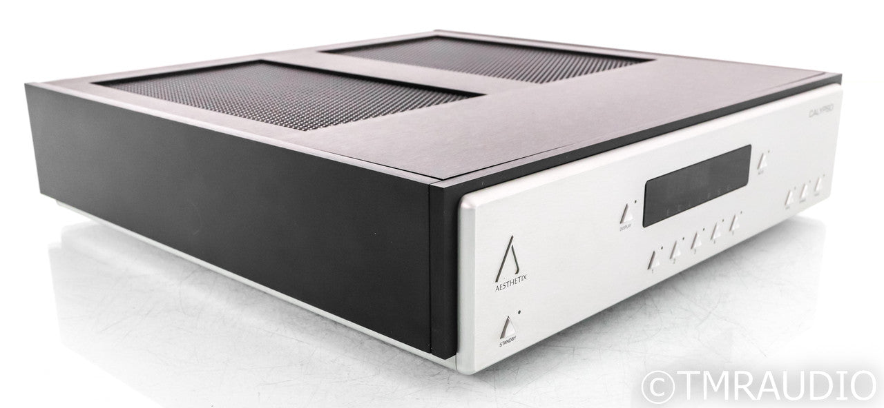 Aesthetix Calypso Eclipse Stereo Tube Preamplifier; Silver; Remote