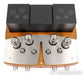Unison Research Sinfonia Stereo Tube Integrated Amplifier; Cherry (Open Box)
