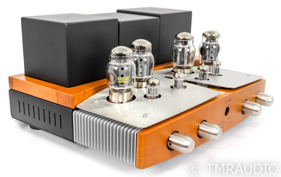 Unison Research Sinfonia Stereo Tube Integrated Amplifier; Cherry (Open Box)