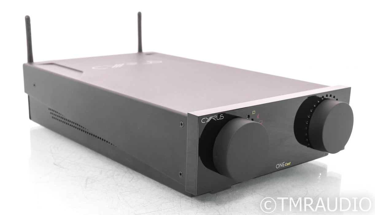 Cyrus ONE Cast Wireless Streaming Integrated Amplifier; Black; Remote
