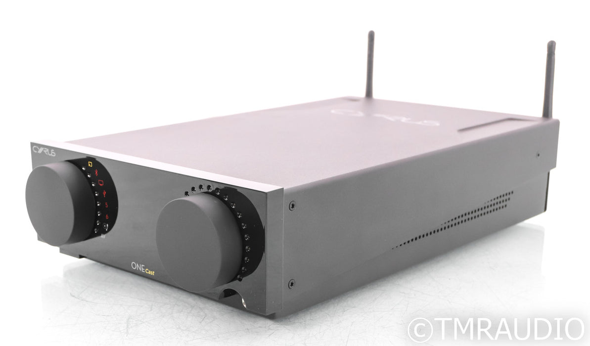 Cyrus ONE Cast Wireless Streaming Integrated Amplifier; Black; Remote