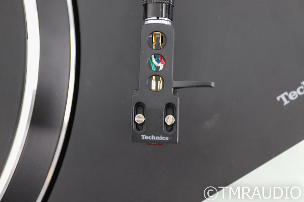 Technics SL-1500C Direct Drive Turntable; Ortofon 2M Red; Black; Onboard Phono