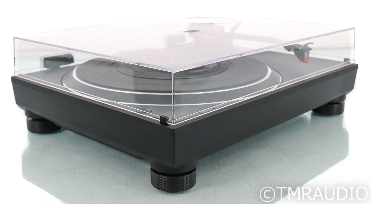 Technics SL-1500C Direct Drive Turntable; Ortofon 2M Red; Black; Onboard Phono