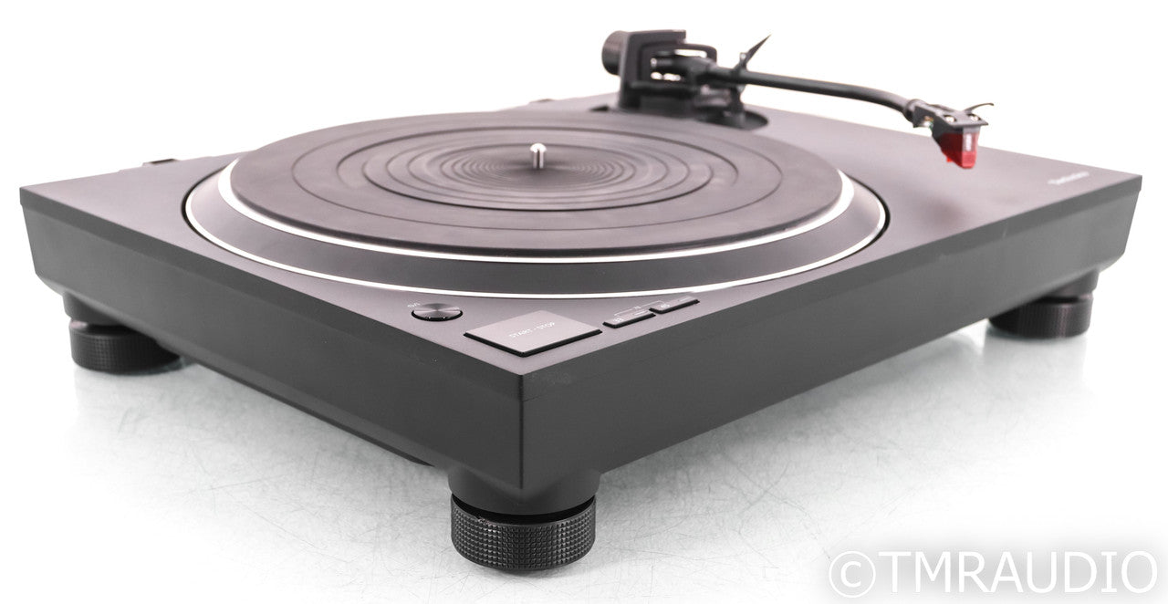 Technics SL-1500C Direct Drive Turntable; Ortofon 2M Red; Black; Onboard Phono