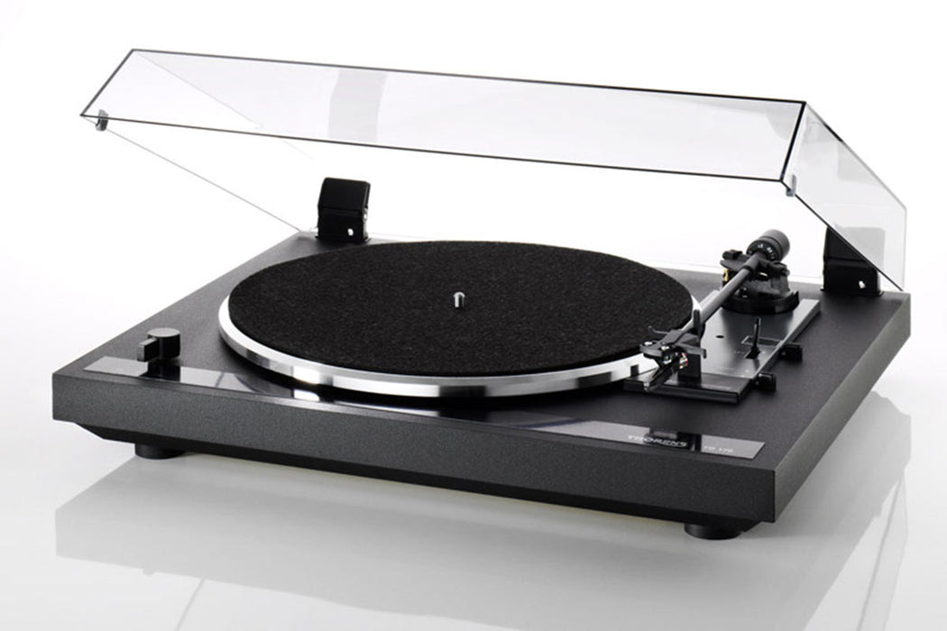 Thorens TD 235 Belt Drive Turntable; Black; TAS 267 MM Cartridge (Unused)