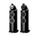 B&W 803 D4 Floorstanding Speakers; Gloss Black Pair (Unused)