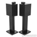 B&W CM6 S2 Bookshelf Speakers; Gloss Black Pair w/ Stands
