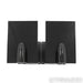 B&W CM6 S2 Bookshelf Speakers; Gloss Black Pair w/ Stands