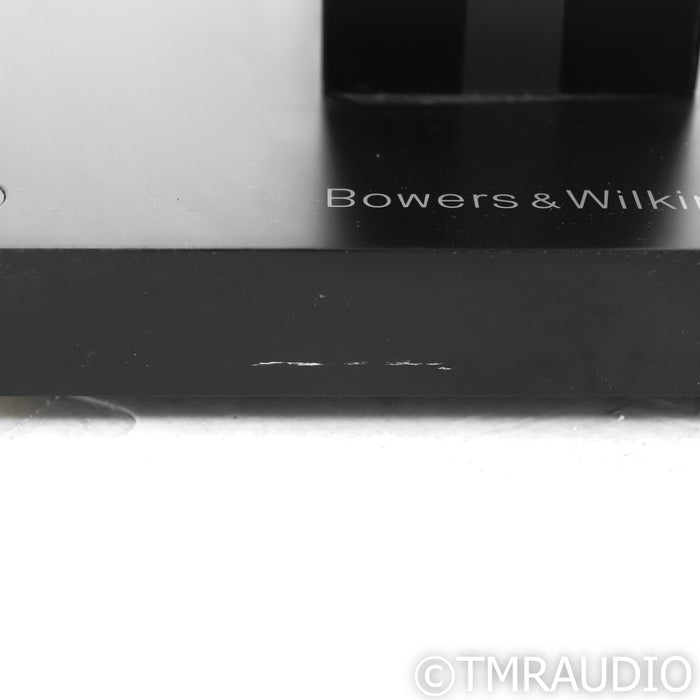B&W CM6 S2 Bookshelf Speakers; Gloss Black Pair w/ Stands