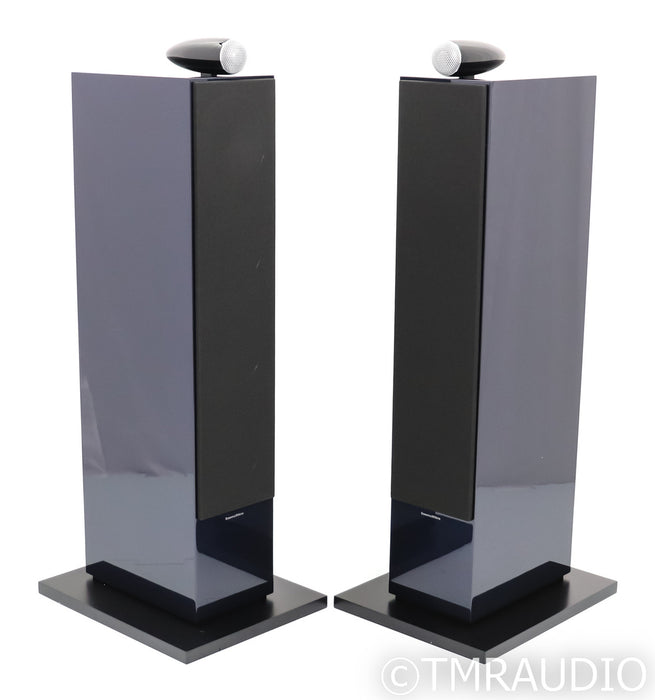 B&W 702 S2 Signature Floorstanding Speakers; Midnight Blue Pair (Open Box)