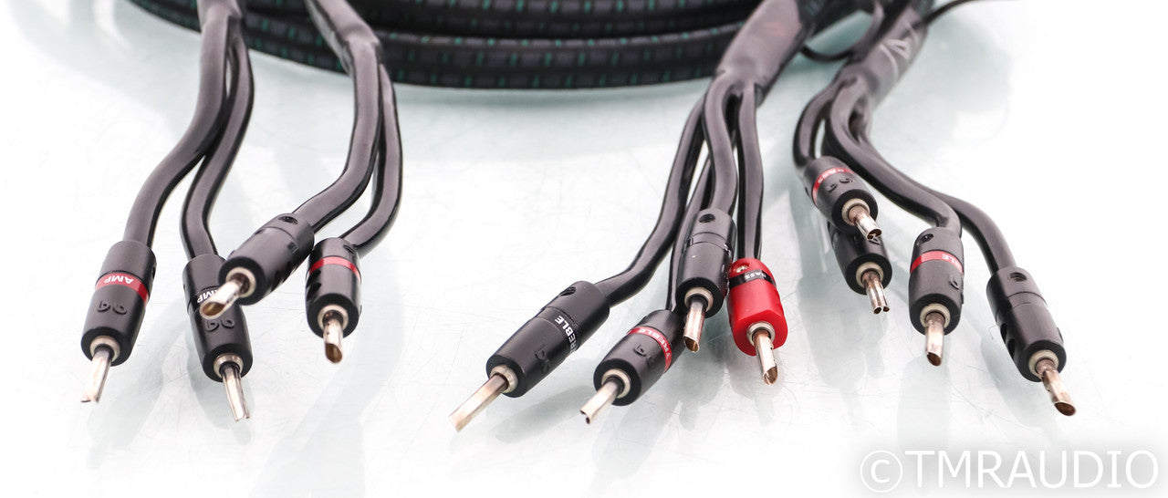 AudioQuest Rocket 88 Bi-Wire Speaker Cables; 8ft Pair; 72v DBS