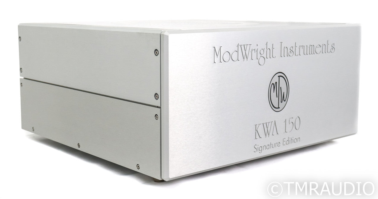 ModWright KWA150SE Stereo Power Amplifier; KWA-150-SE; Silver (Open Box)