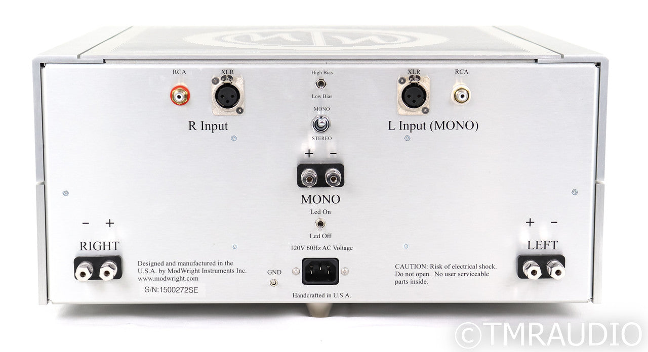 ModWright KWA150SE Stereo Power Amplifier; KWA-150-SE; Silver (Open Box)