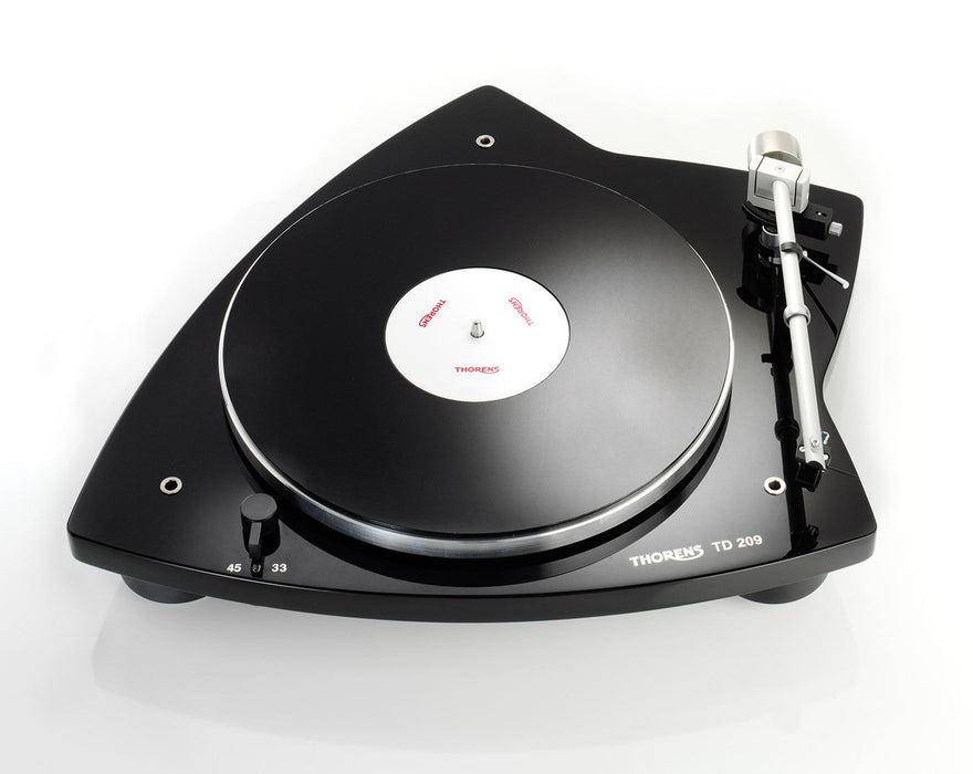 Thorens TD 209 Belt Drive Turntable; Black; Ortofon 2M Bronze Cartridge (Unused)