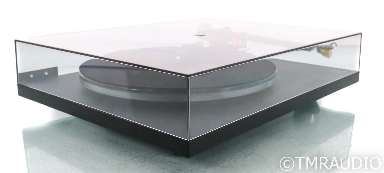 Rega PL6 Belt Drive Turntable; Exact Cartridge; Black; Planar 6 (Open Box)
