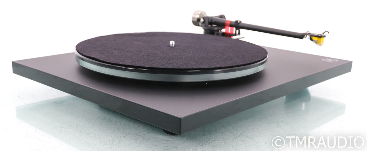 Rega PL6 Belt Drive Turntable; Exact Cartridge; Black; Planar 6 (Open Box)