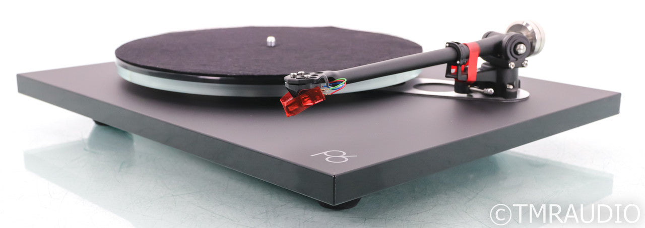 Rega PL6 Belt Drive Turntable; Ania MC Cartridge; Black; Planar 6 (Open Box)
