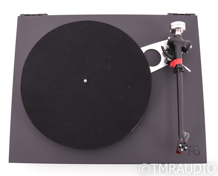 Rega PL6 Belt Drive Turntable; Ania MC Cartridge; Black; Planar 6 (Open Box)