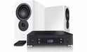 Mission LX Connect Powered Bookshelf Speakers; Hub; White Pair (Unused)