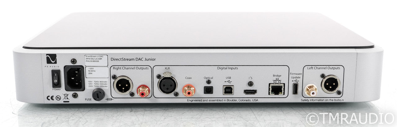 PS Audio Direct Stream Junior DAC; DSJ; D/A Converter; USB; Remote; Silver