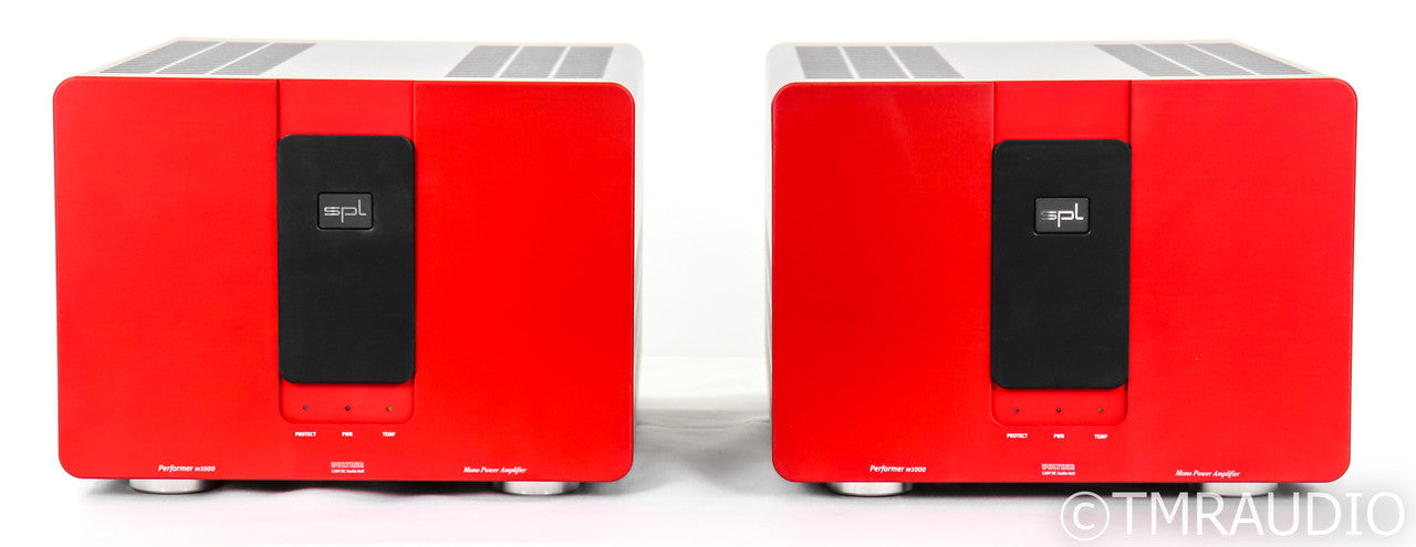 SPL Performer m1000 Mono Power Amplifier; Red Pair; M-1000 (Open Box)