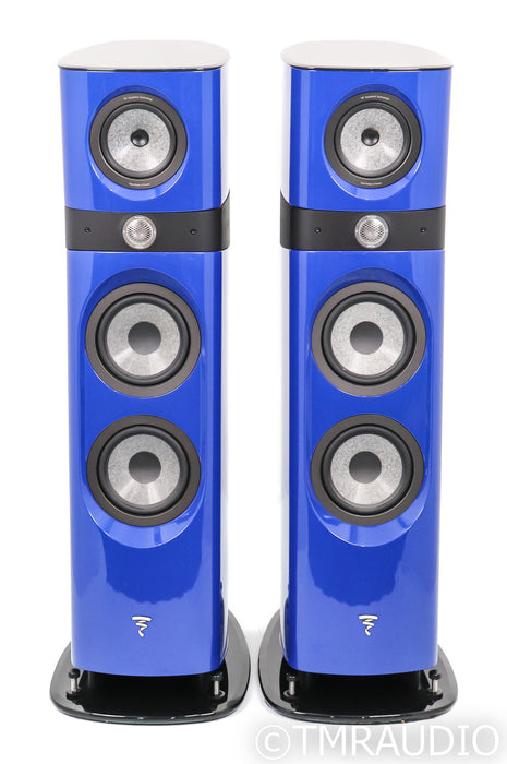 Focal Sopra No.3 Floorstanding Speakers; Audi Blue Pair; N3