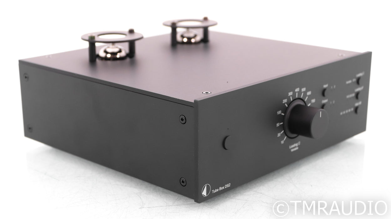 Pro-Ject Tube Box DS2 MM / MC Tube Phono Preamplifier; Black