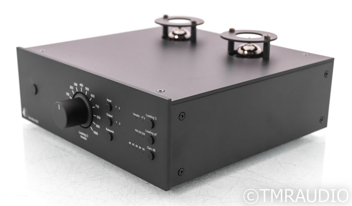 Pro-Ject Tube Box DS2 MM / MC Tube Phono Preamplifier; Black