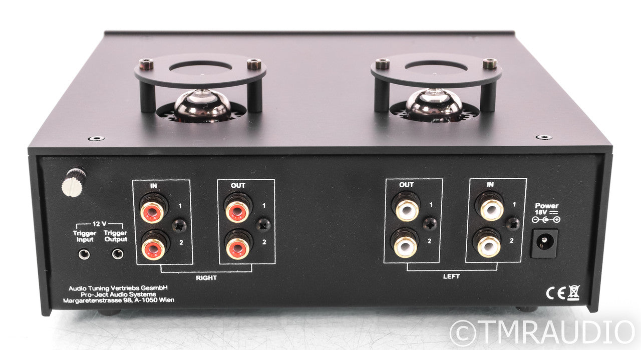 Pro-Ject Tube Box DS2 MM / MC Tube Phono Preamplifier; Black