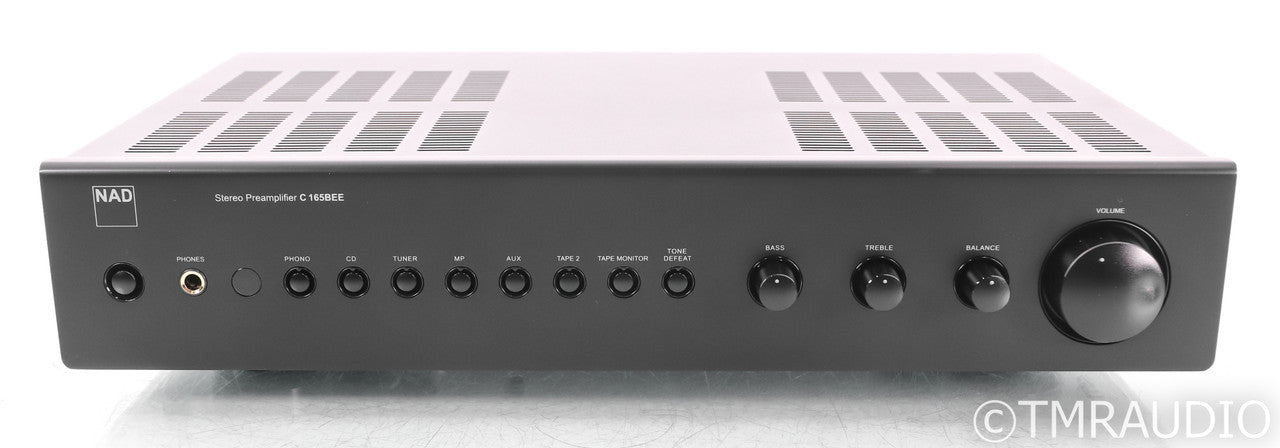 NAD C 165BEE Stereo Preamplifier; Remote; MM / MC Phono (Open Box)