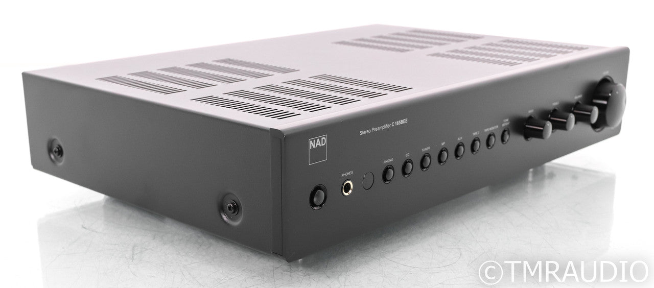 NAD C 165BEE Stereo Preamplifier; Remote; MM / MC Phono (Open Box)