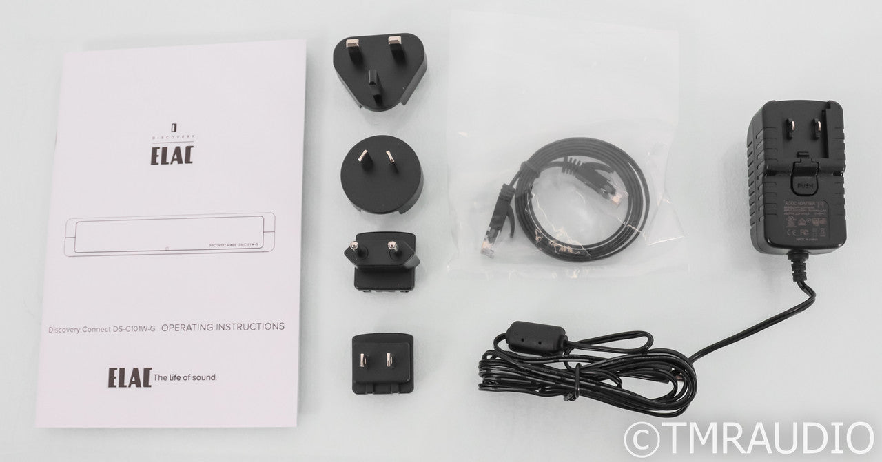 Elac Discovery Connect Wireless Network Streamer; DS-C101W-G (Open Box)