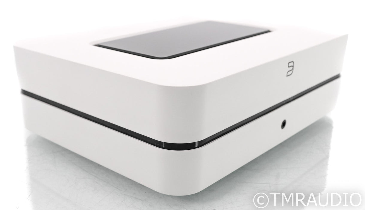 Bluesound Powernode Wireless Streaming Amplifier; White (Open Box)