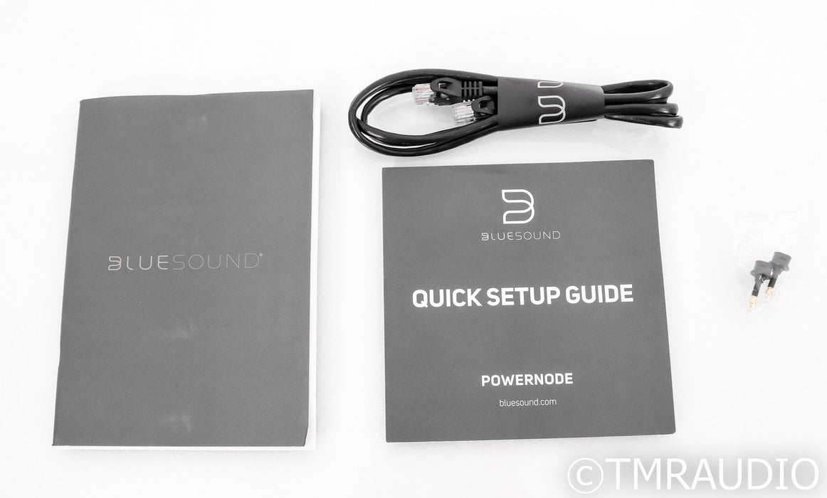 Bluesound Powernode Wireless Streaming Amplifier; White (Open Box)