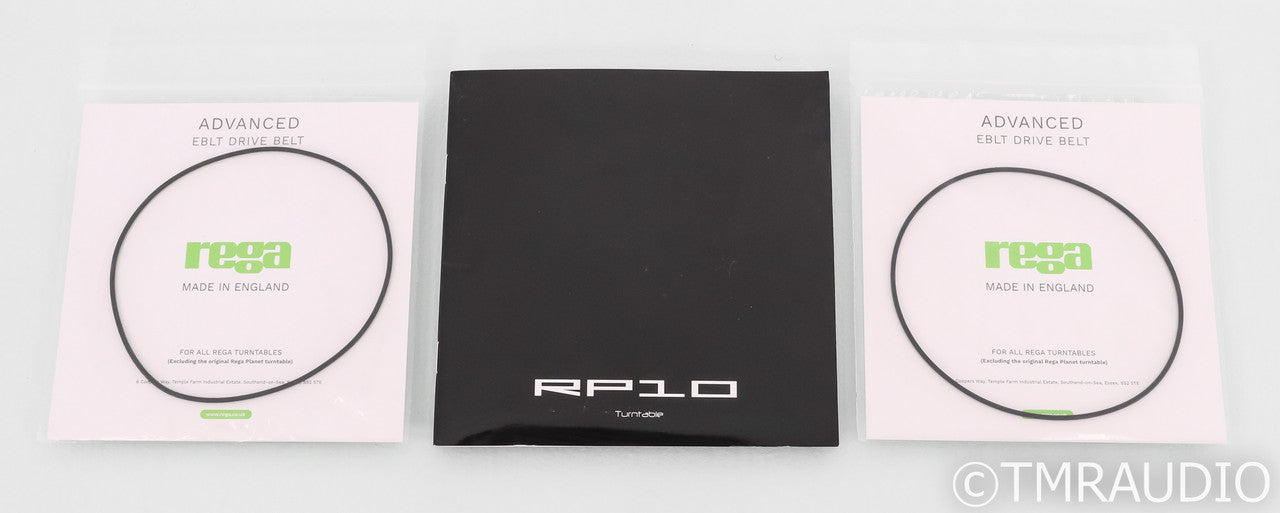 Rega RP10 Belt Drive Turntable; RP-10; Rega Aphelion MC Cartridge
