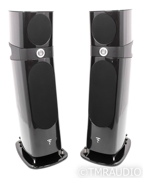 Focal Sopra No. 2 Floorstanding Speakers; Gloss Black Pair (Open Box)