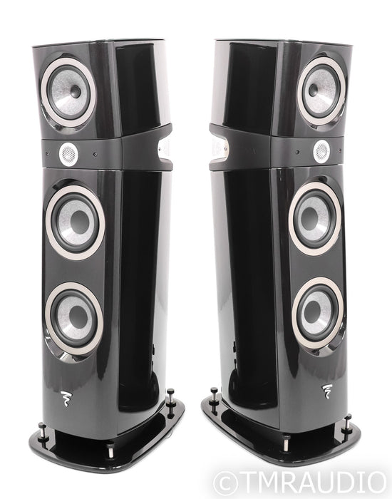 Focal Sopra No. 2 Floorstanding Speakers; Gloss Black Pair (Open Box)