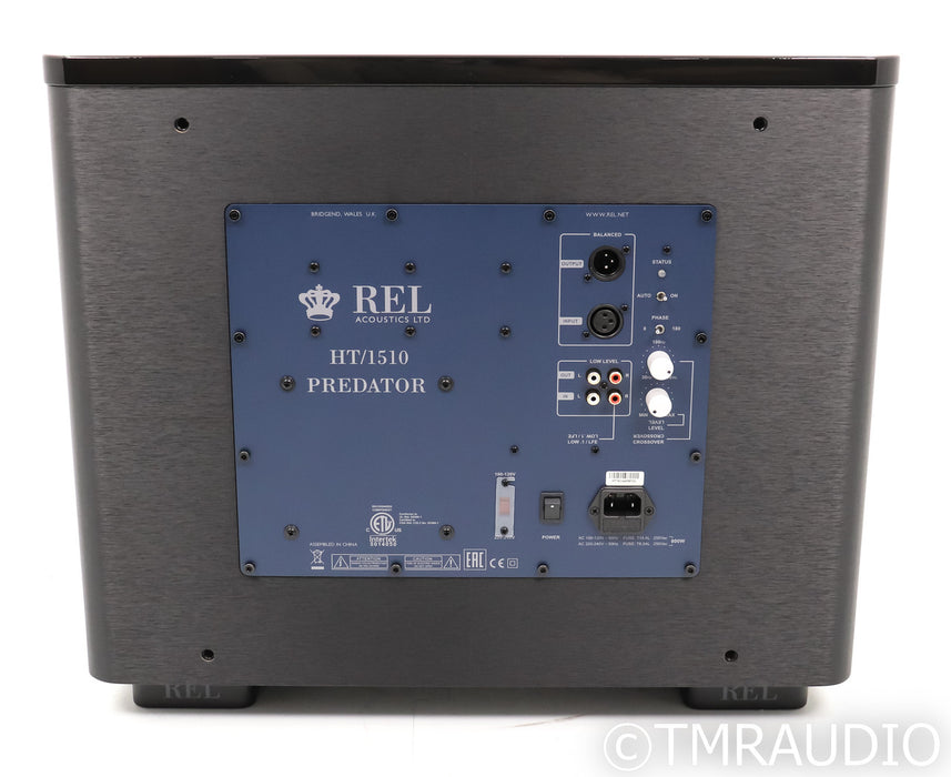 REL HT/1510 Predator II 15" Powered Subwoofer; Black (Open Box)