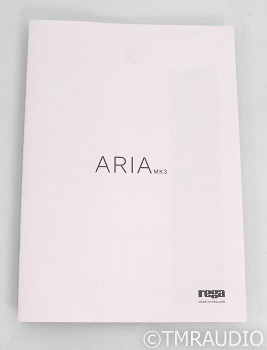 Rega Aria Mk.3 MM / MC Phono Preamplifier; (Open Box)