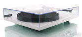 Rega P1 Belt Drive Turntable; White; Carbon Cartridge; MM Phono (Open Box)