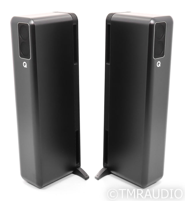 Q Acoustics Q Active 400 Wireless Powered Speakers; Black Pair; Hub (Open Box)