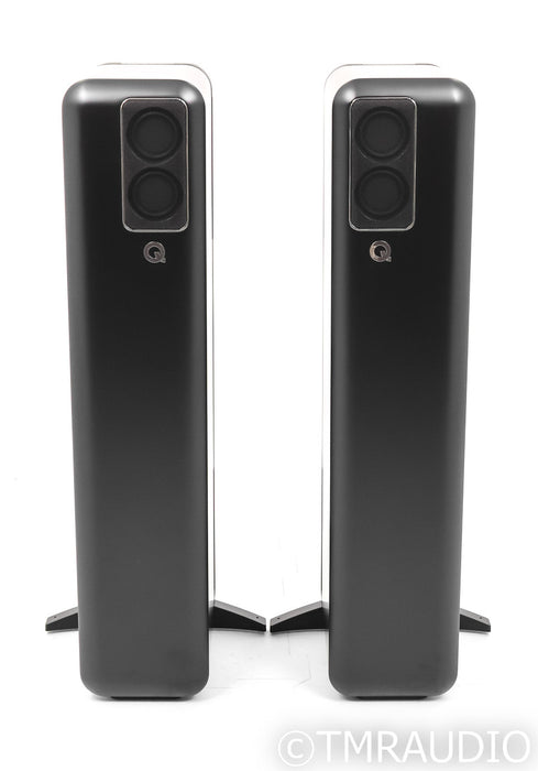 Q Acoustics Q Active 400 Wireless Powered Speakers; Black Pair; Hub (Open Box)