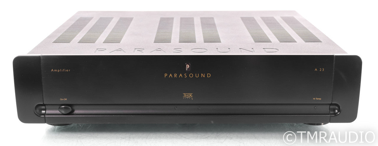 Parasound Halo A23 Stereo Power Amplifier; A-23; Black