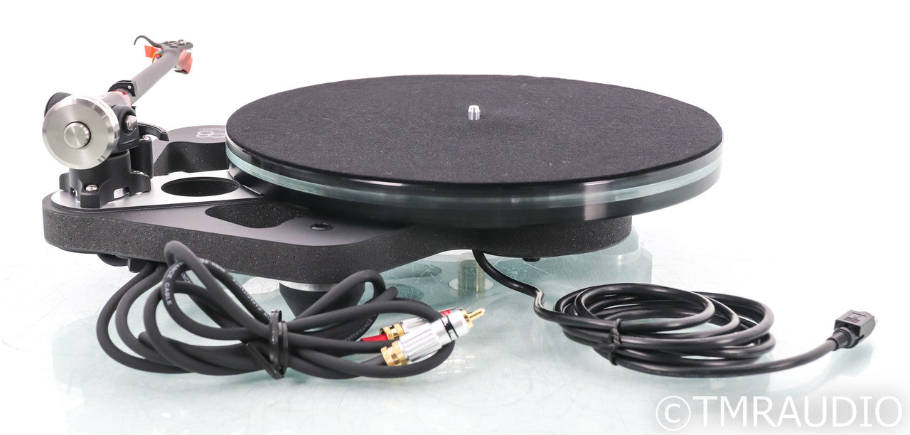 Rega Planar 8 Belt Drive Turntable; P8; Black; Apheta 3 Cartridge (Open Box)
