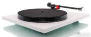 Rega Planar 1 Belt Drive Turntable; P1; White; Carbon Cartridge (Open Box)