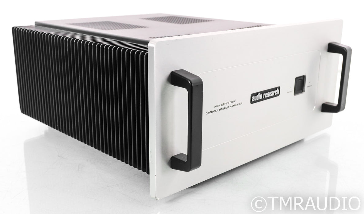Audio Research D400MKII Stereo Power Amplifier; D-400 Mk2
